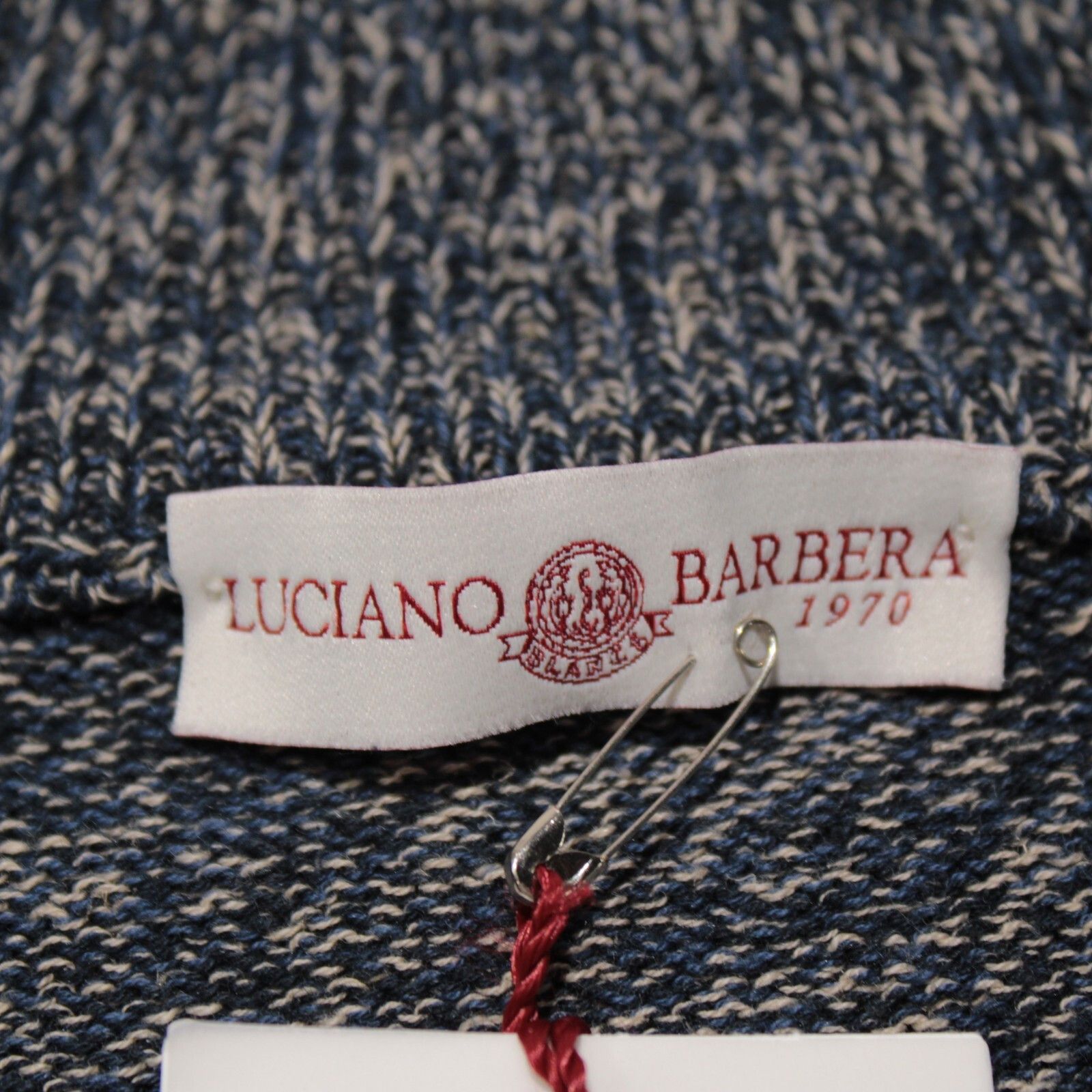 Luciano Barbera Luciano Barbera Sweater Size US M in Blue Size US M / EU 48-50 / 2 - 3 Thumbnail