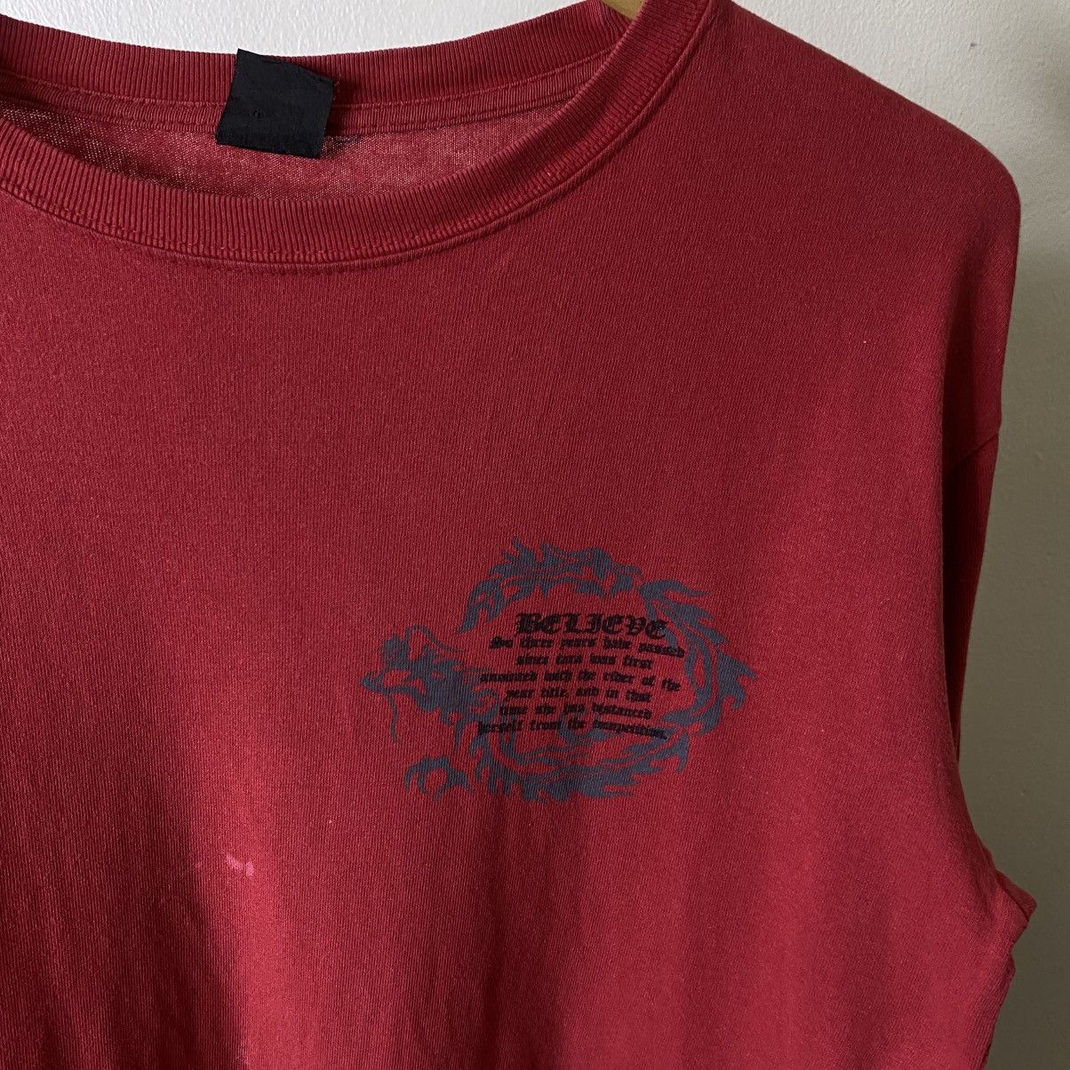 Beaumere Beaumere Affliction Seditionaries Poem Cyber Gothic Punk LS Size US L / EU 52-54 / 3 - 5 Thumbnail