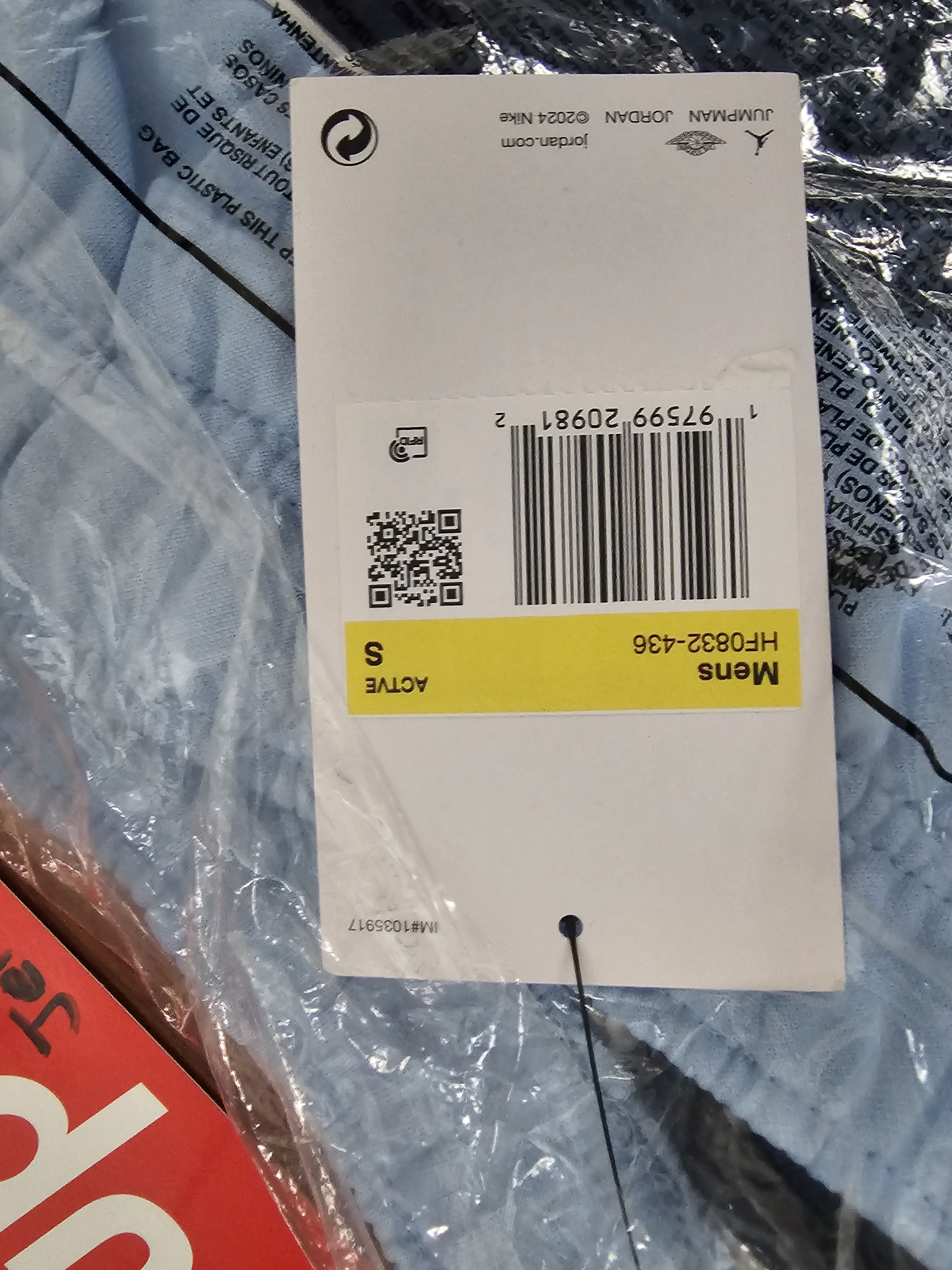 Jordan Brand × Supreme Supreme x Jordan Tricot Trackpants Light Blue FW24 Size US 30 / EU 46 - 6 Thumbnail