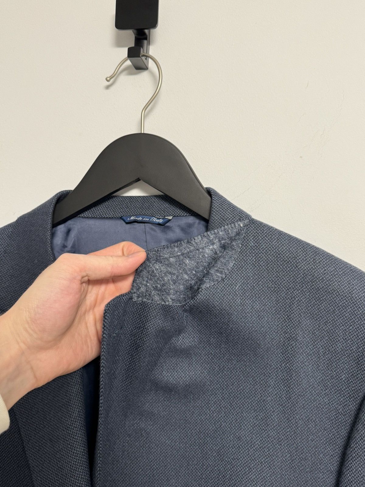 Canali Canali Blazer Men’s Blue Luxury Lana 58-R Size Size 54L - 17 Thumbnail