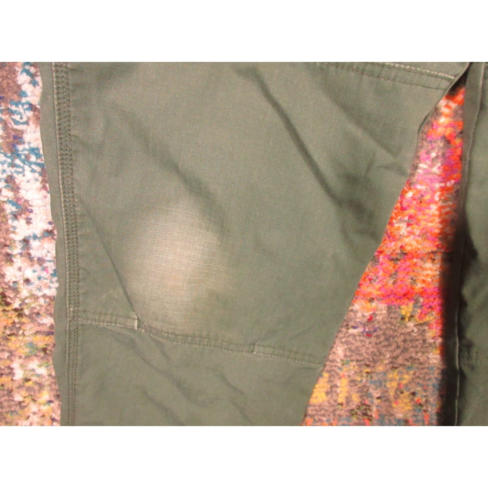 Vintage 5.11 Tactical Series Cargo Pants Men M Green Removable Knee Pads Ripstop Taclite Size US 31 - 4 Thumbnail