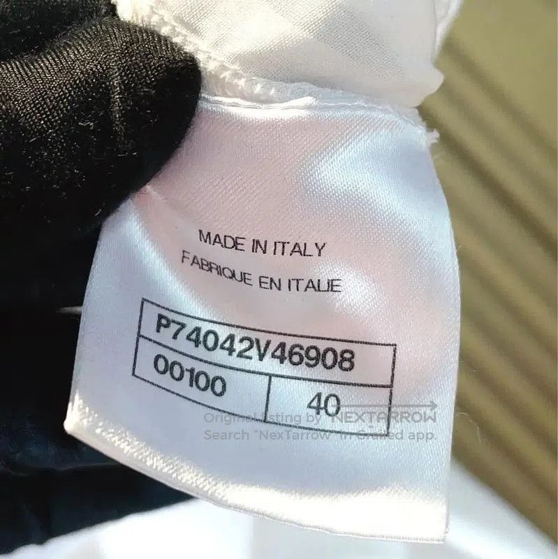 Chanel Chanel White Cotton Women's Shorts . Size 23" - 8 Thumbnail
