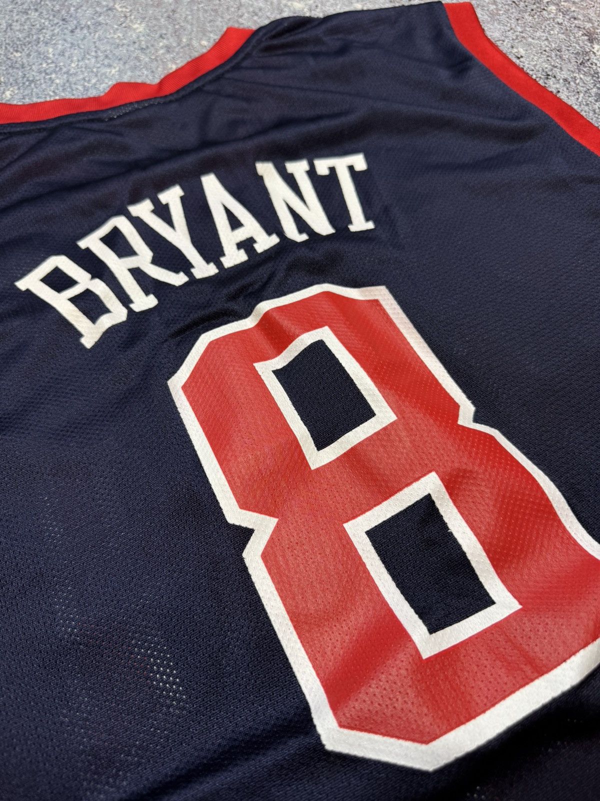 NBA × Reebok × Vintage KOBE BRYANT 8 USA BASKETBALL VINTAGE REEBOK JERSEY Size US L / EU 52-54 / 3 - 14 Thumbnail