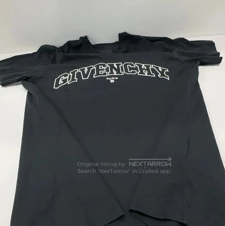 Givenchy Givenchy SS22 Logo Embroidery Solid Short Sleeve T-shirt. Size US M / EU 48-50 / 2 - 6 Thumbnail