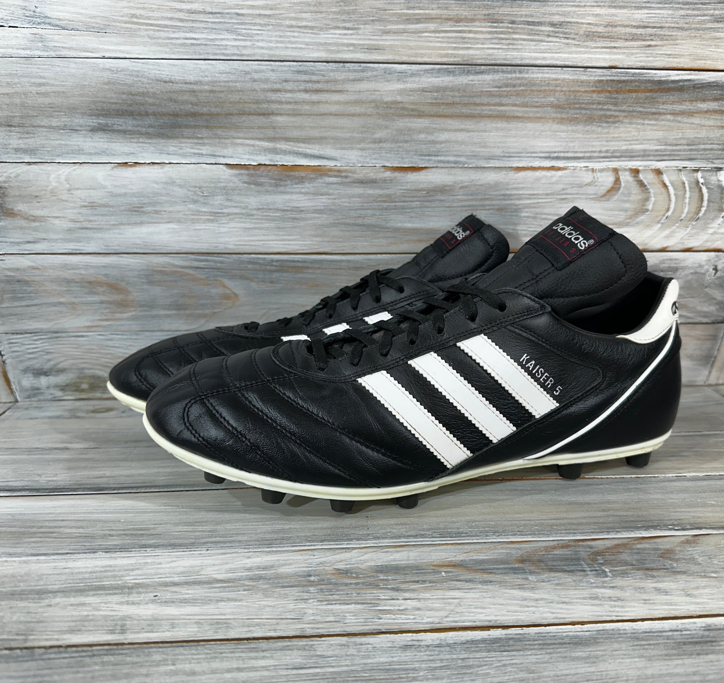 Adidas Adidas Kaiser 5 Liga Fg Black Football Cleats Boots Sport Size US 12.5 / EU 45-46 - 17 Thumbnail