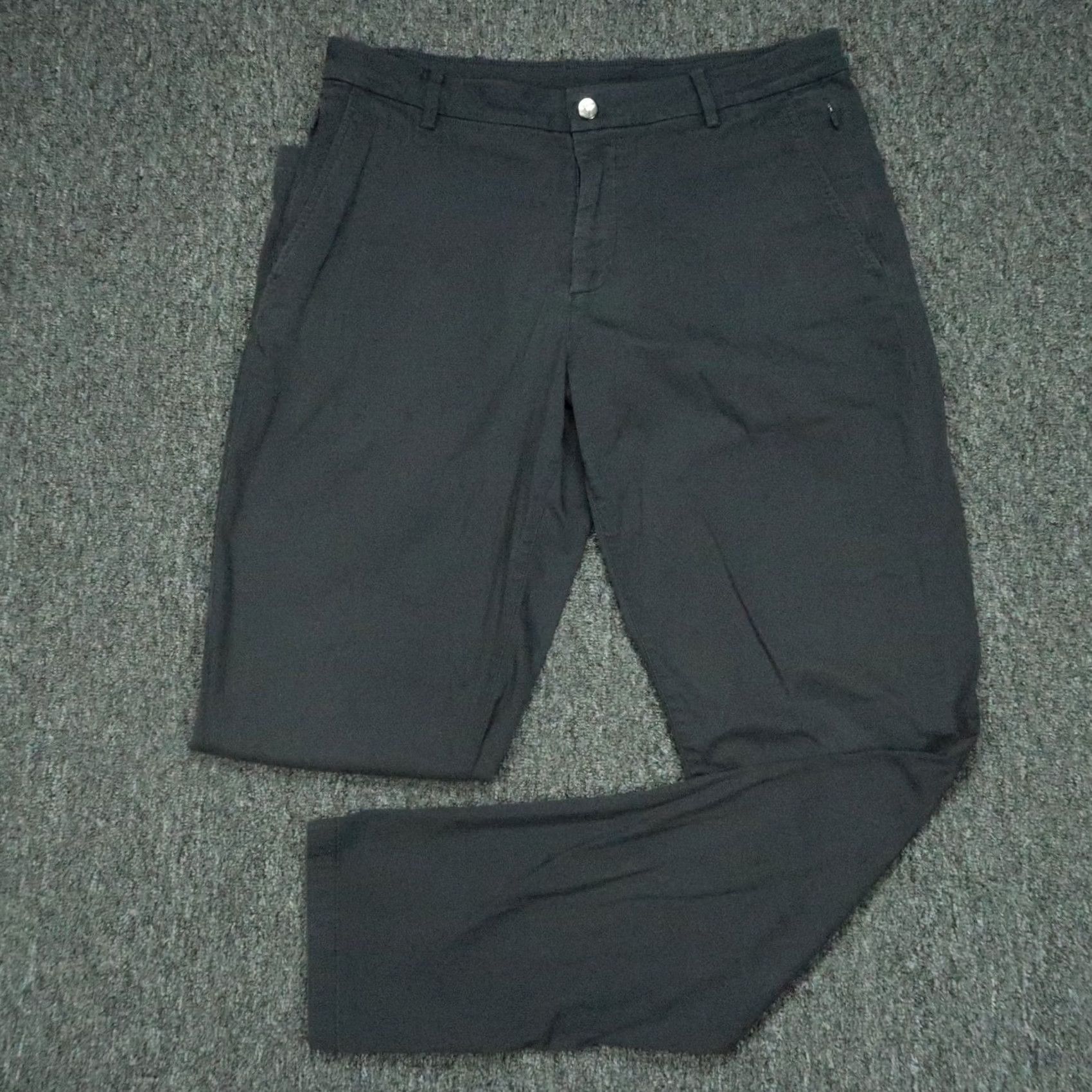 Vintage Birddogs Pants Mens 34x34 Gray Chino Stretch Khakis Zip Pocket Stretch Shirt? Size US 34 / EU 50 - 2 Thumbnail