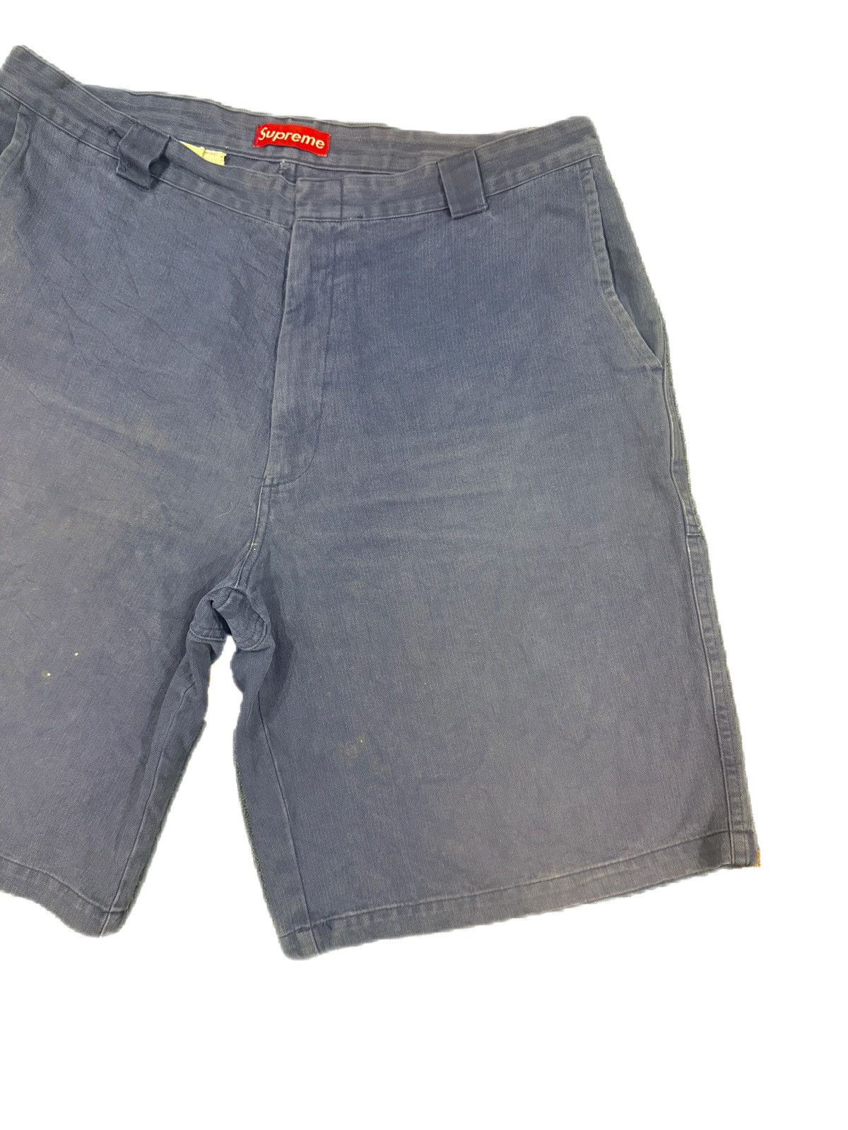 Supreme Vintage Supreme Shorts Pants Herringbone Made in USA Size 38 Size US 38 / EU 54 - 2 Thumbnail