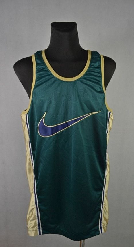 NBA × Nike × Vintage Vintage Nike Basketball Big Swoosh Jersey L Size US L / EU 52-54 / 3 - 1 Thumbnail