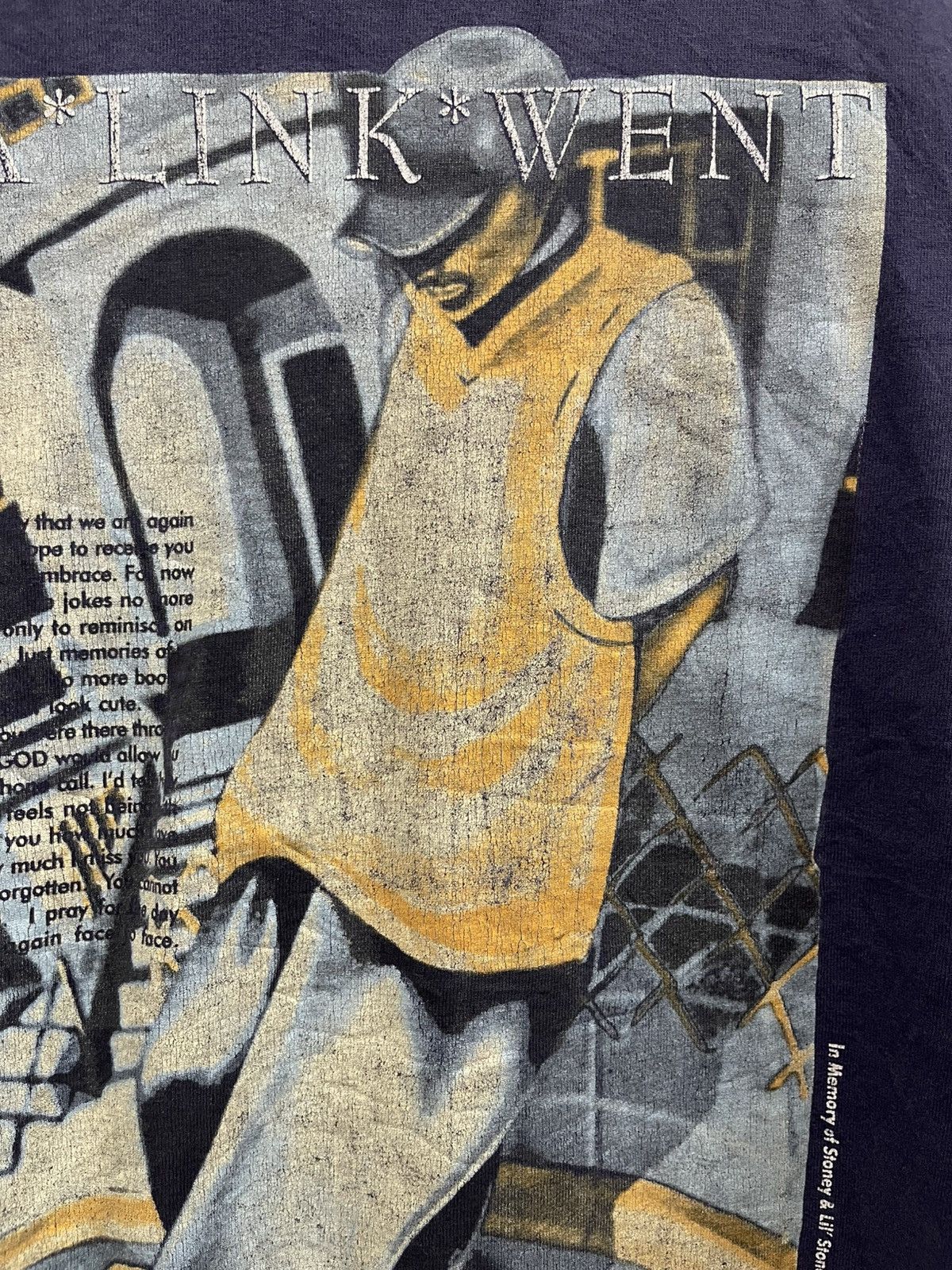 Vintage Vintage 90s Da Link Went Streetwear🔥🔥🔥 Size US XXL / EU 58 / 5 - 4 Thumbnail