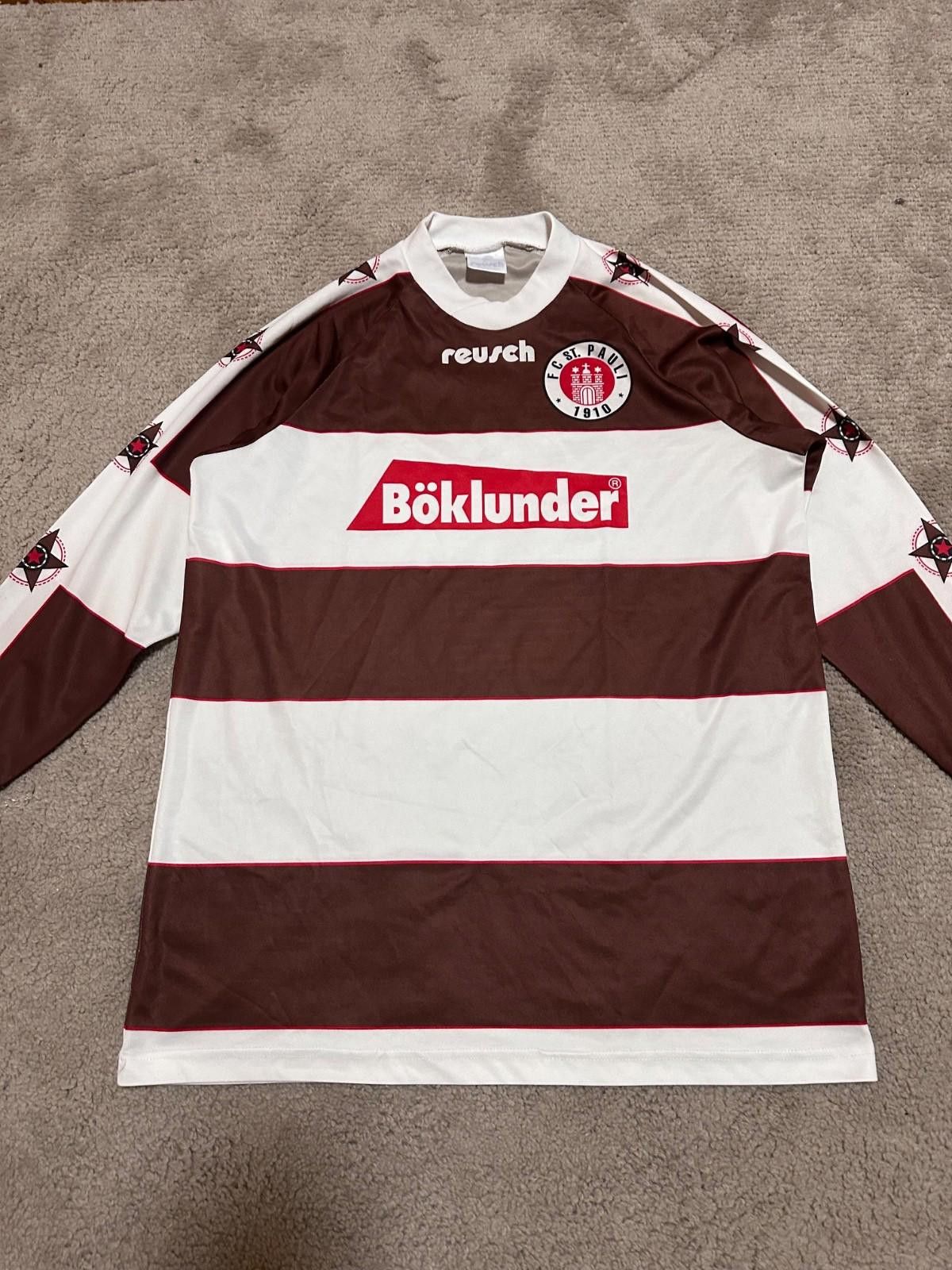 Other VINTAGE 1994-95 FC ST PAULI REUSCH SOCCER JERSEY LONGSLEEVE Size US XL / EU 56 / 4 - 3 Thumbnail