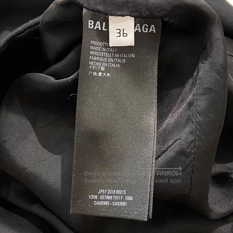 Balenciaga Balenciaga Side Arm Logo Blazer Jacket Size L / US 10 / IT 46 - 6 Thumbnail