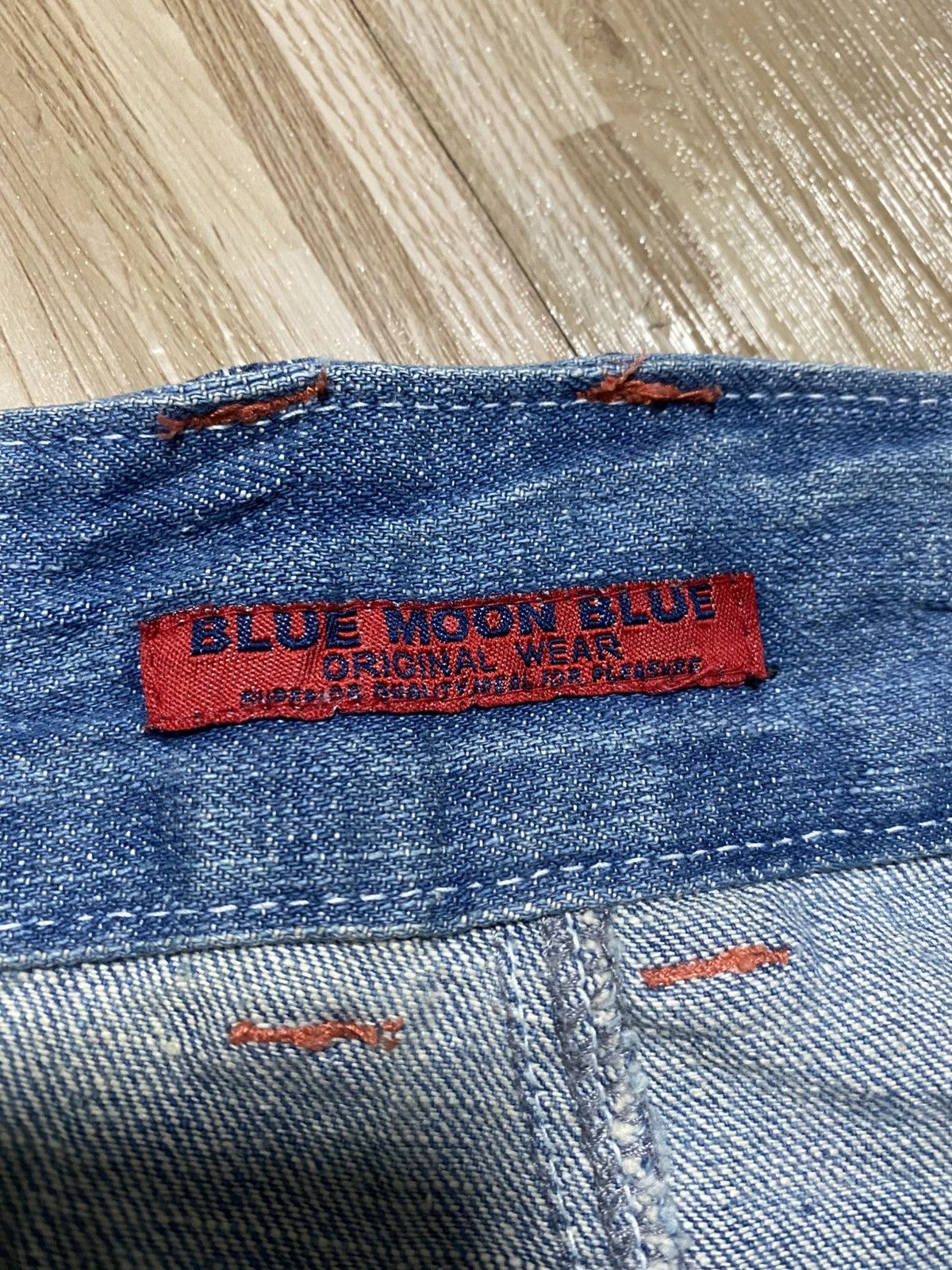 Vintage 💥VINTAGE 90s BLUEMOON USA PATCH💥 Size US 30 / EU 46 - 8 Thumbnail