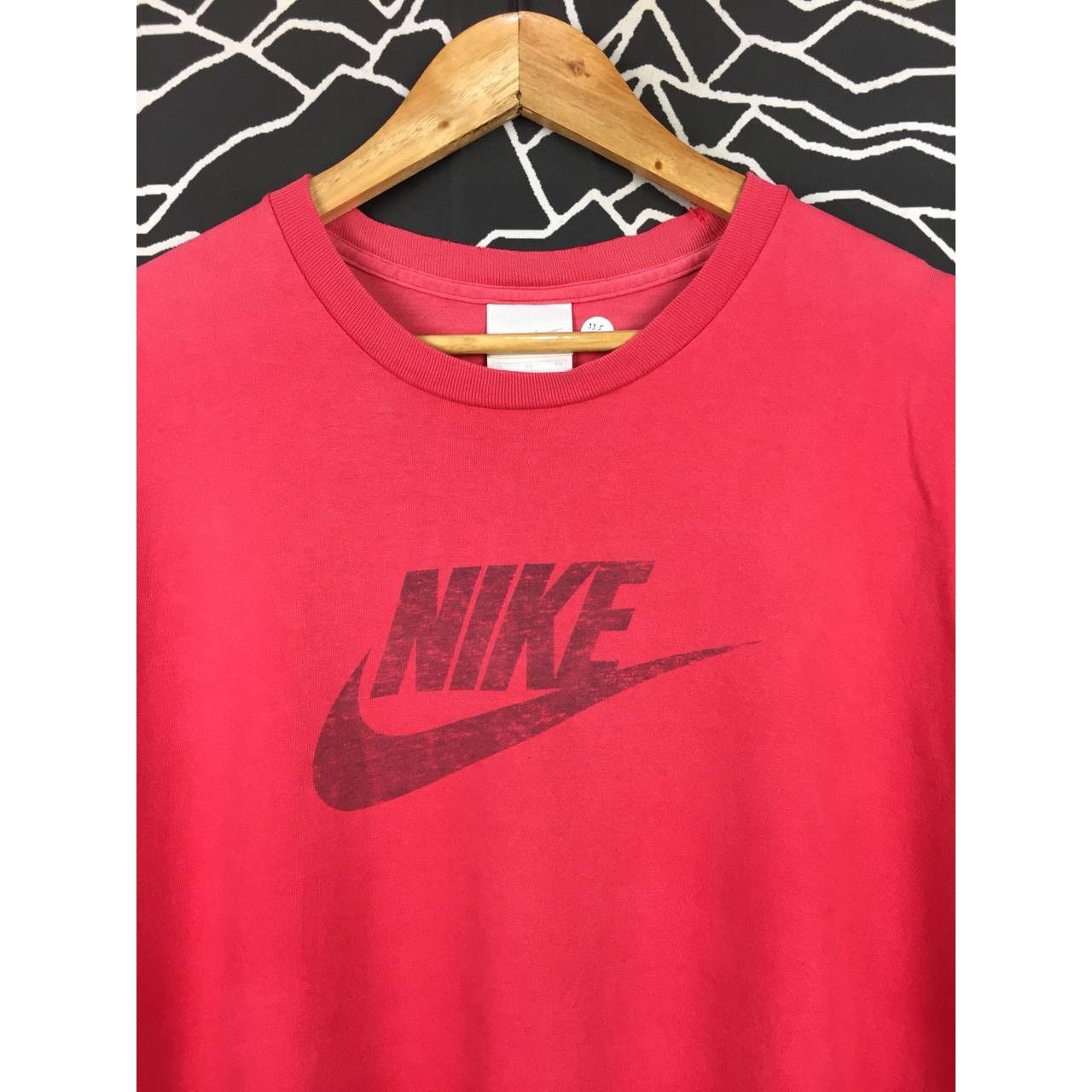 Nike × Vintage Vtg Y2K Nike Swoosh Spell Out Logo Tee Size XL Size US XL / EU 56 / 4 - 3 Thumbnail