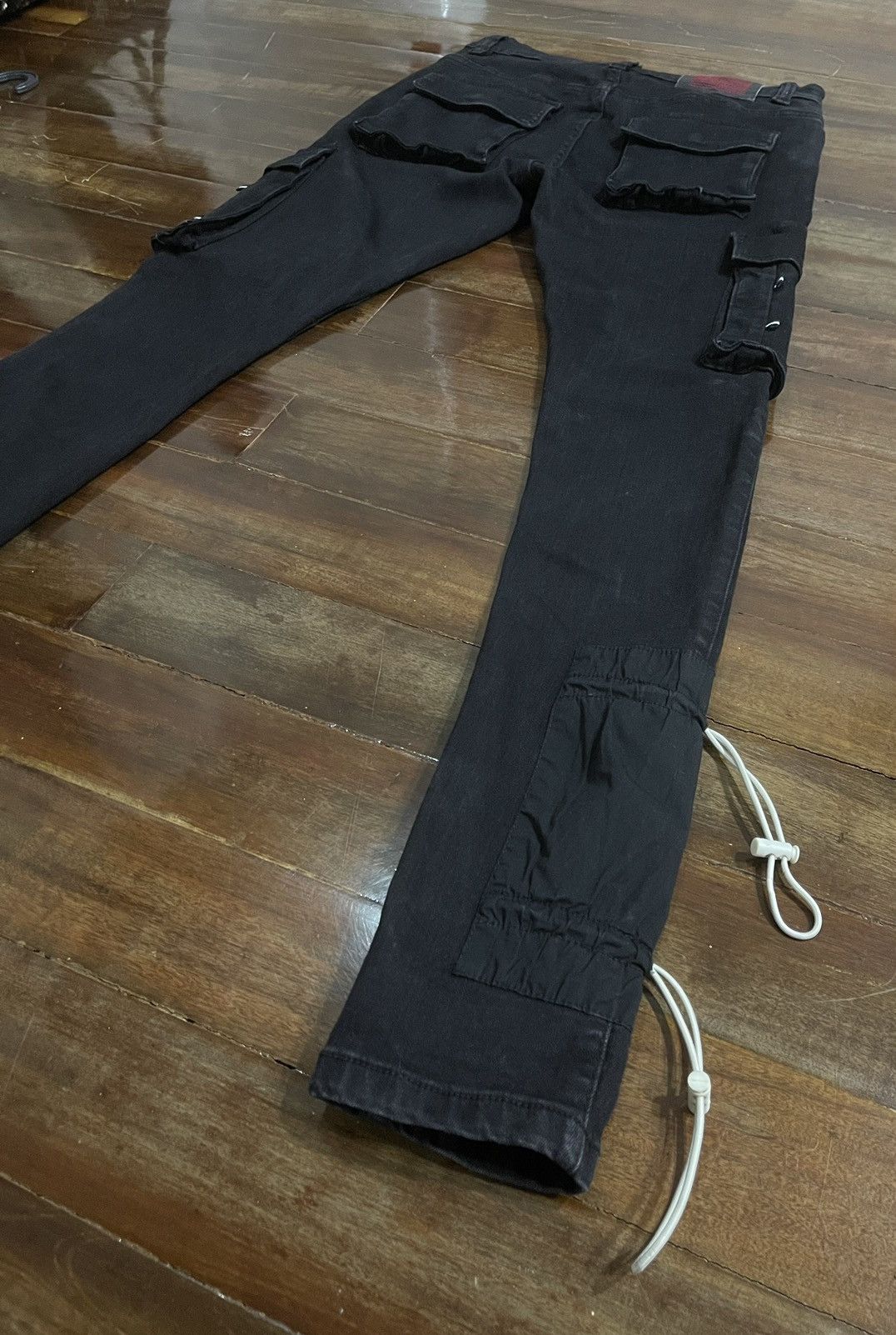 SERENEDE Serenede Parachute Black Jeans 99%IS Designed Size US 30 / EU 46 - 7 Thumbnail