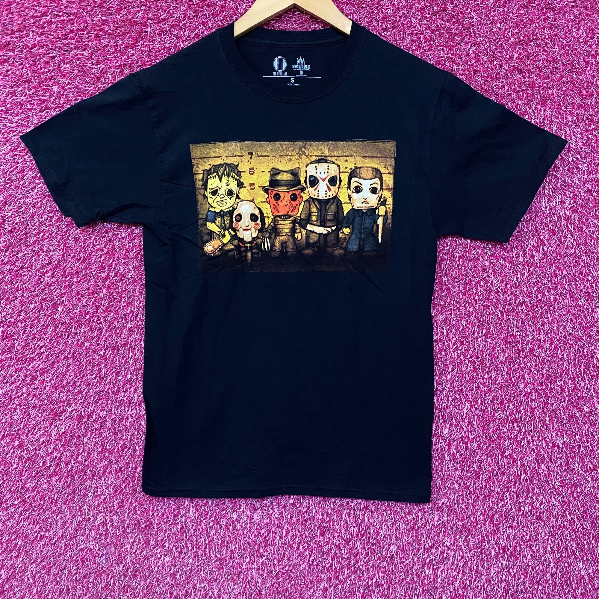 Other Killer Line Up Chibi Horror Villains Halloween T-Shirt Small Size US S / EU 44-46 / 1 - 1 Thumbnail
