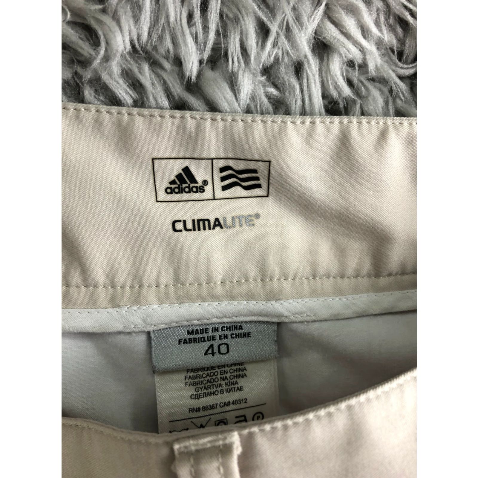 Adidas Adidas Bermuda Shorts Climalite Mens 40 Mid Rise Lightweight Beige Tan 5-Pocket Regular Size US 40 / EU 56 - 7 Thumbnail