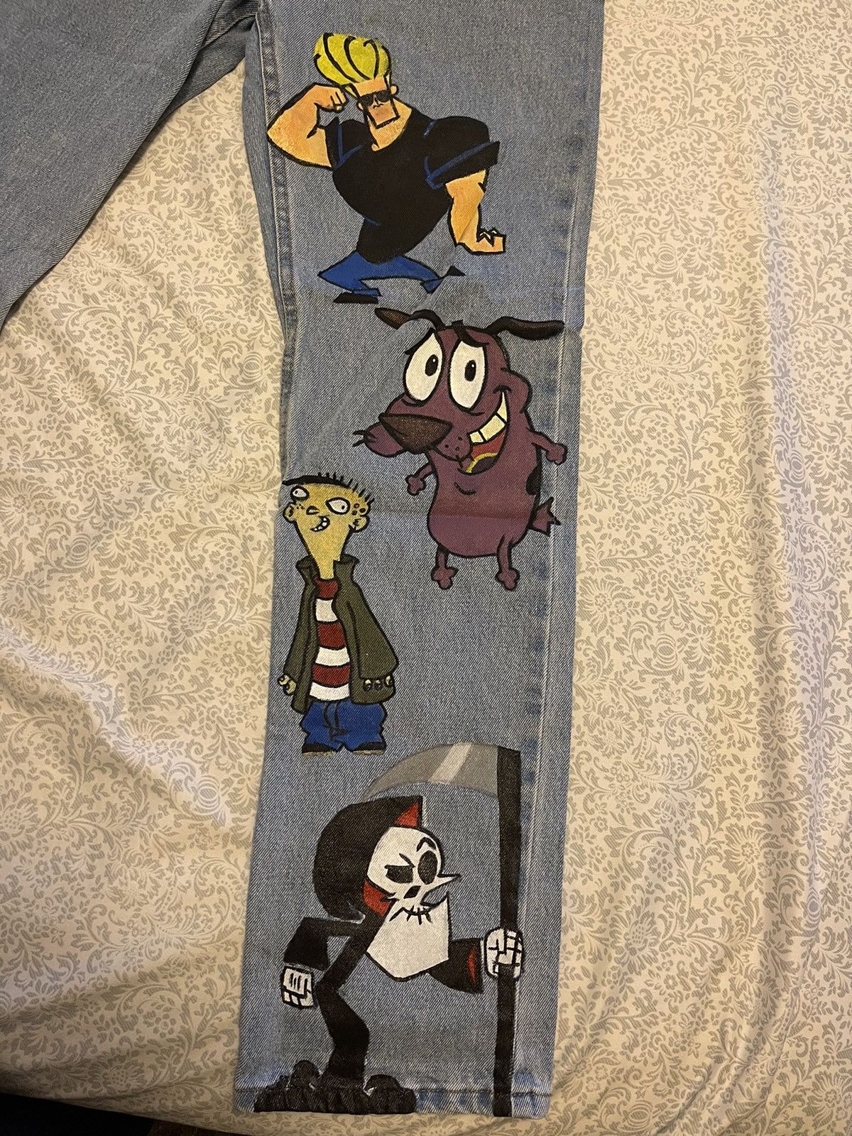 Other Custom light denim jeans Size US 32 / EU 48 - 3 Thumbnail