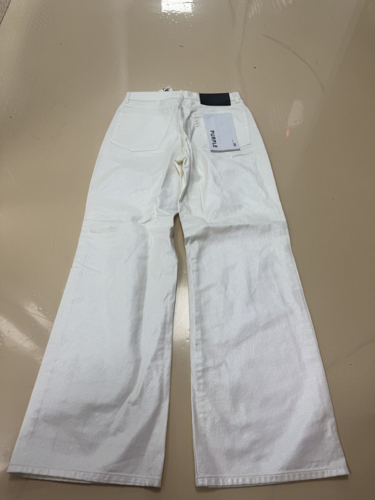 Other Purple Brand Pearlescent off white Jeans Size 26" / US 2 / IT 38 - 5 Thumbnail