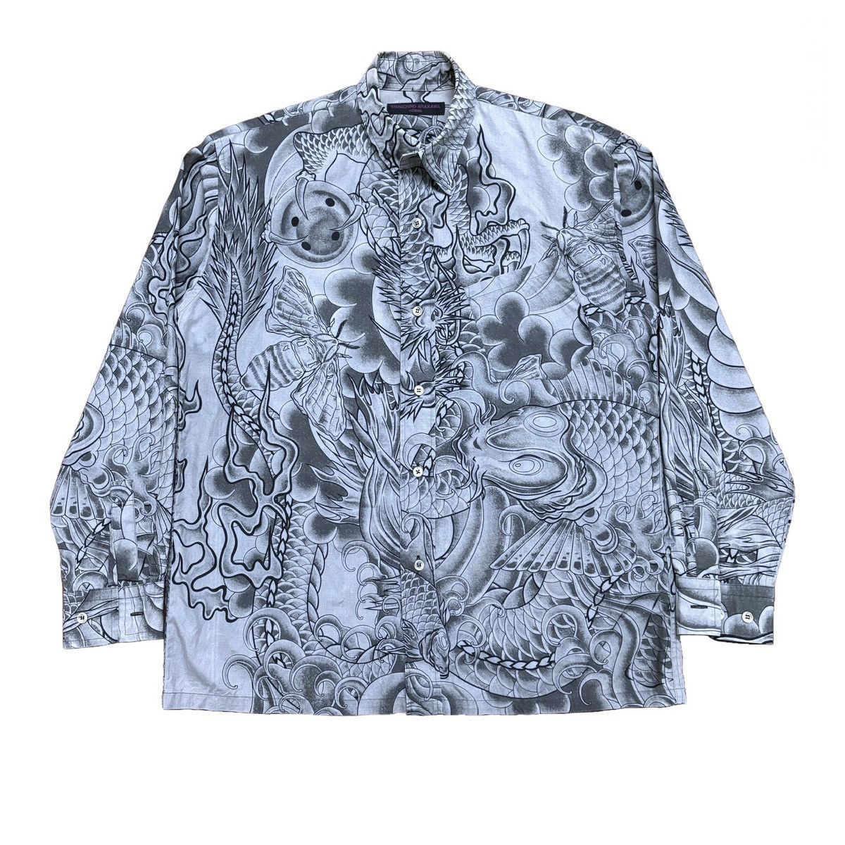 SHINICHIRO ARAKAWA 90s Shinichiro Arakawa Homme Mythical Beast Shirt Size US M / EU 48-50 / 2 - 1 Thumbnail