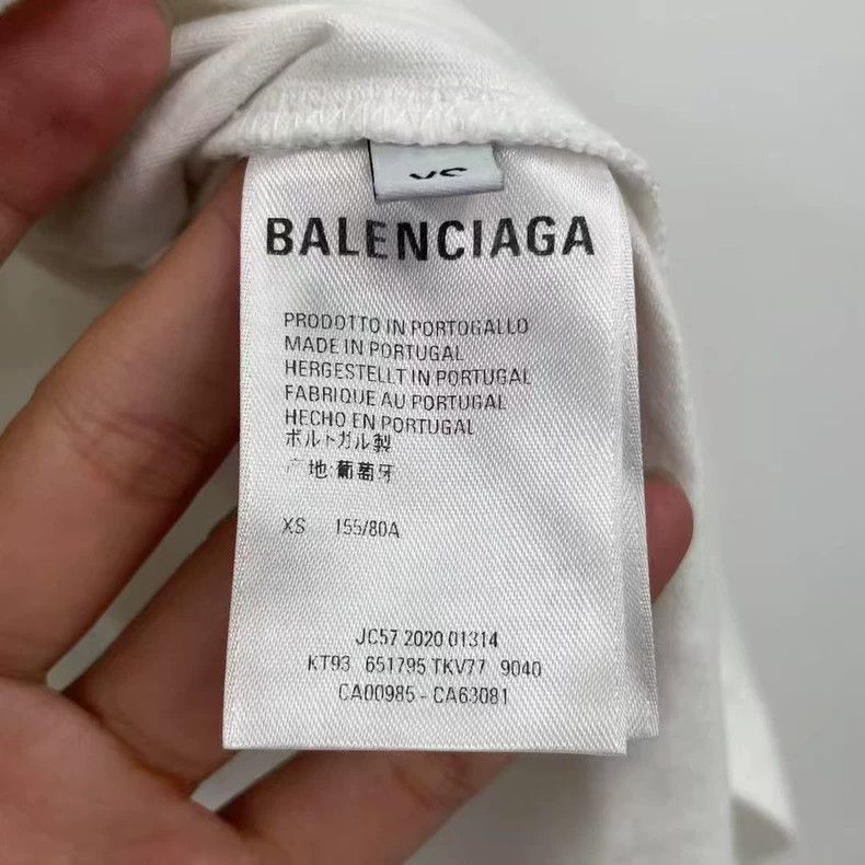 Balenciaga Balenciaga Scissors Letter Short Sleeve Size US XS / EU 42 / 0 - 4 Thumbnail
