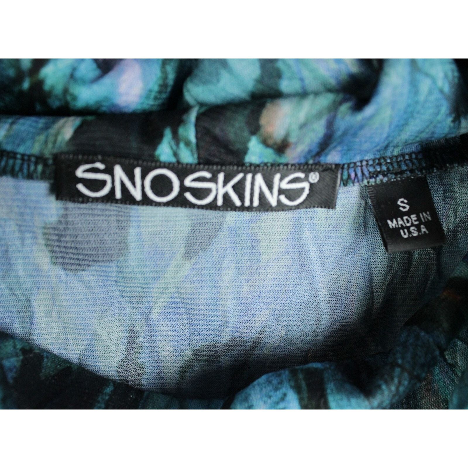 Other Snoskins Top Small Colorful Long Sleeve Artsy Tunic Pullover Size S / US 4 / IT 40 - 6 Thumbnail