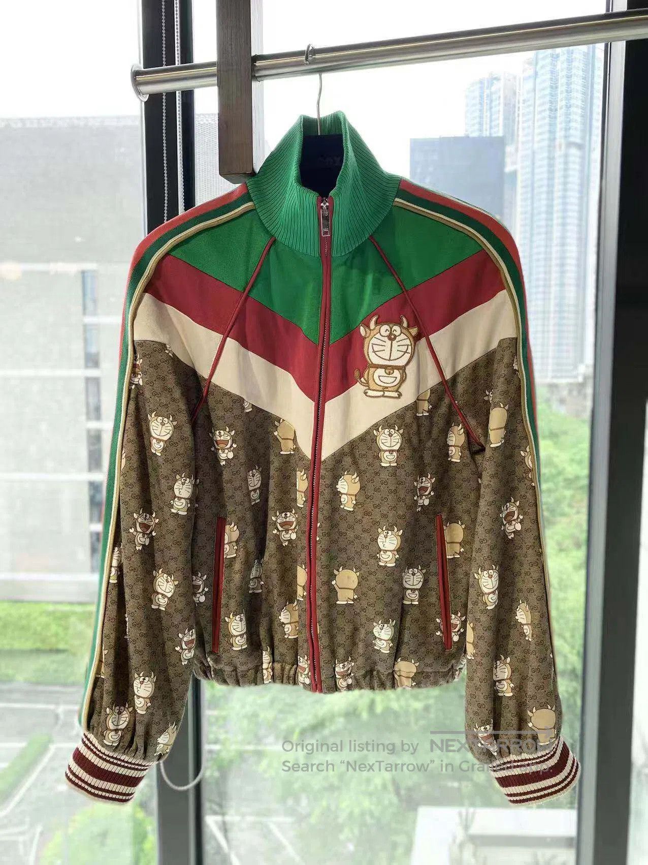 Gucci Guicci Monogram All Over Print Polyester Jacket| Size XXS / US 00 / IT 34 - 2 Thumbnail