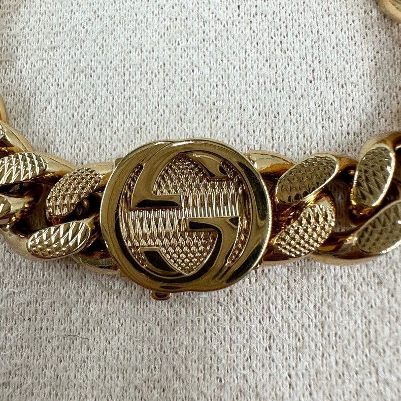 Gucci gucci double g gold bracelet-2508 Size ONE SIZE - 3 Thumbnail