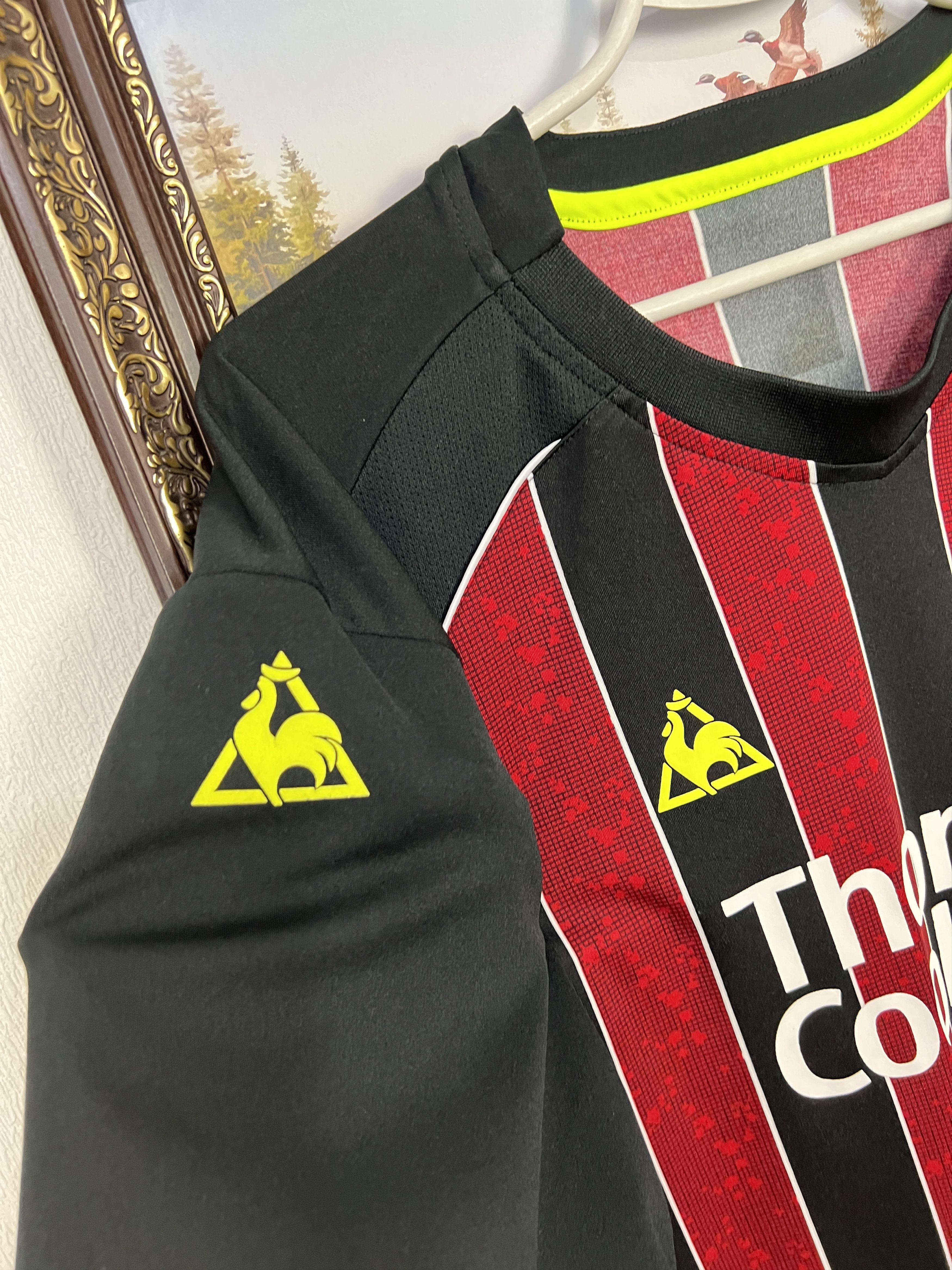 Le Coq Sportif Manchester City Away football shirt 2008 Soccer Jersey Size US XXL / EU 58 / 5 - 4 Thumbnail