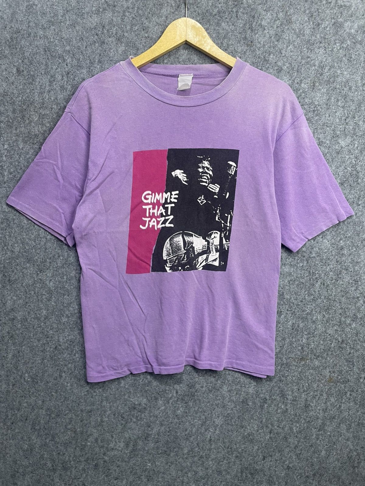 Vintage Vintage 90s Gimme That Jazz T-Shirt Size US M / EU 48-50 / 2 - 1 Thumbnail