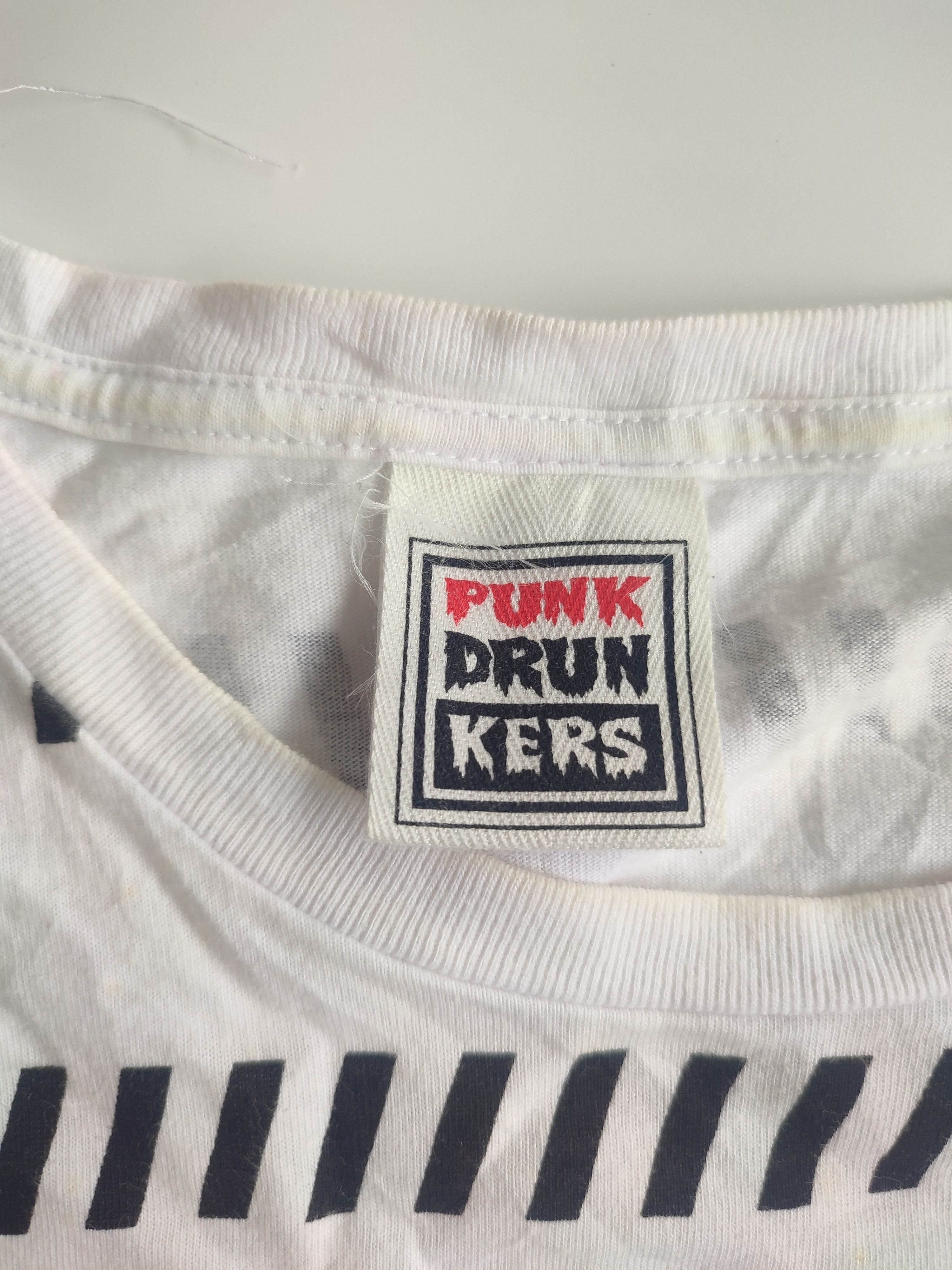 Band Tees PUNK DRUNKERS FULL PRINT VINTAGE TSHIRT Size US M / EU 48-50 / 2 - 7 Thumbnail
