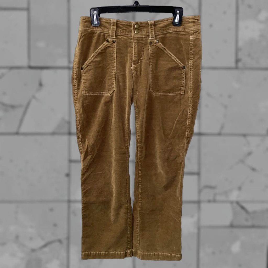 Vintage Kuhl Womens Brown Cotton Zip Fly Pants Size 6 Casual Pants Regular 30 Inseam Womens Regular Size 6 Brown Cotton Zip Fly Pants Size 28" / US 6 / IT 42 - 1 Thumbnail