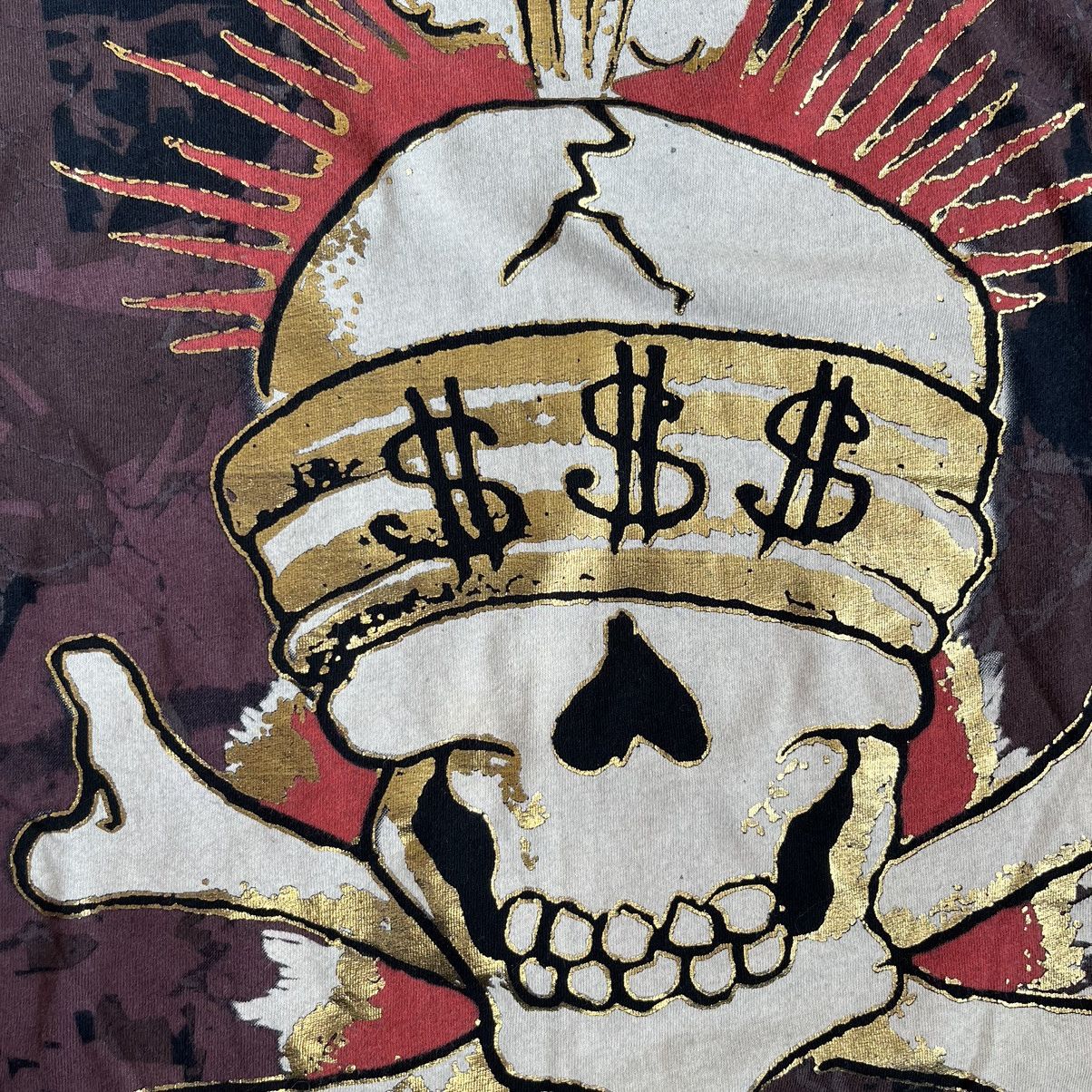 Ed Hardy × Vintage Mens Vintage Ed Hardy T-Shirt by Christian Audigier Y2K Size US L / EU 52-54 / 3 - 8 Thumbnail
