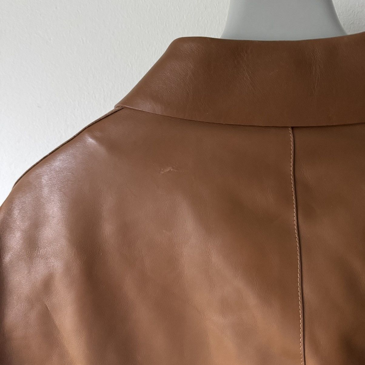 Prada Prada FW2000 Insulated Calf Leather Zip-Up Blouson Jacket Size US L / EU 52-54 / 3 - 7 Thumbnail