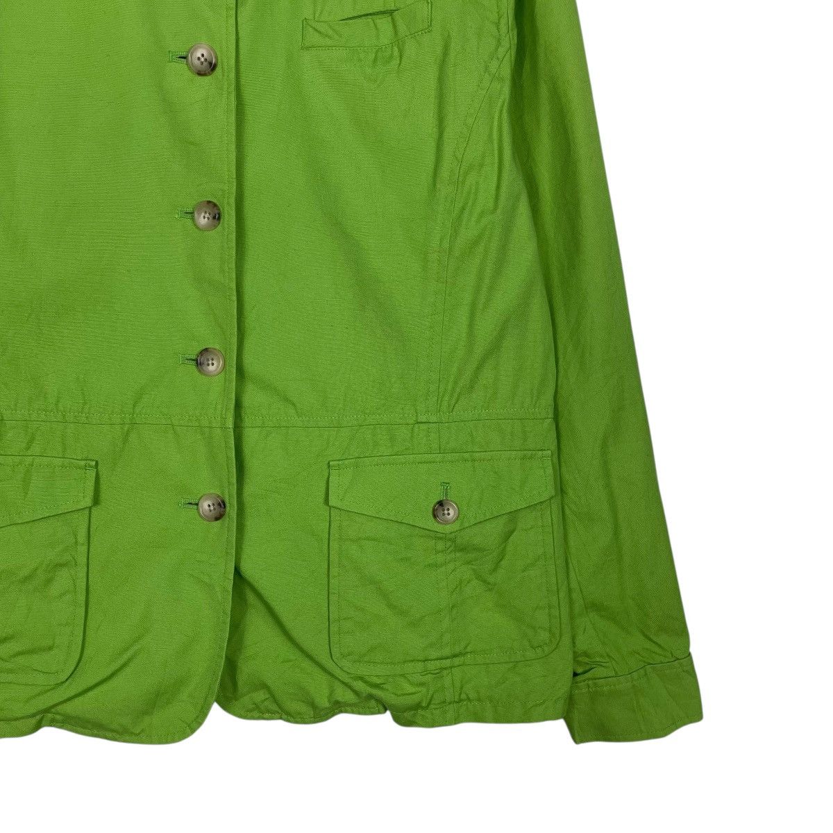 Eddie Bauer Eddie Bauer Green Cotton Jacket Size L / US 10 / IT 46 - 4 Thumbnail