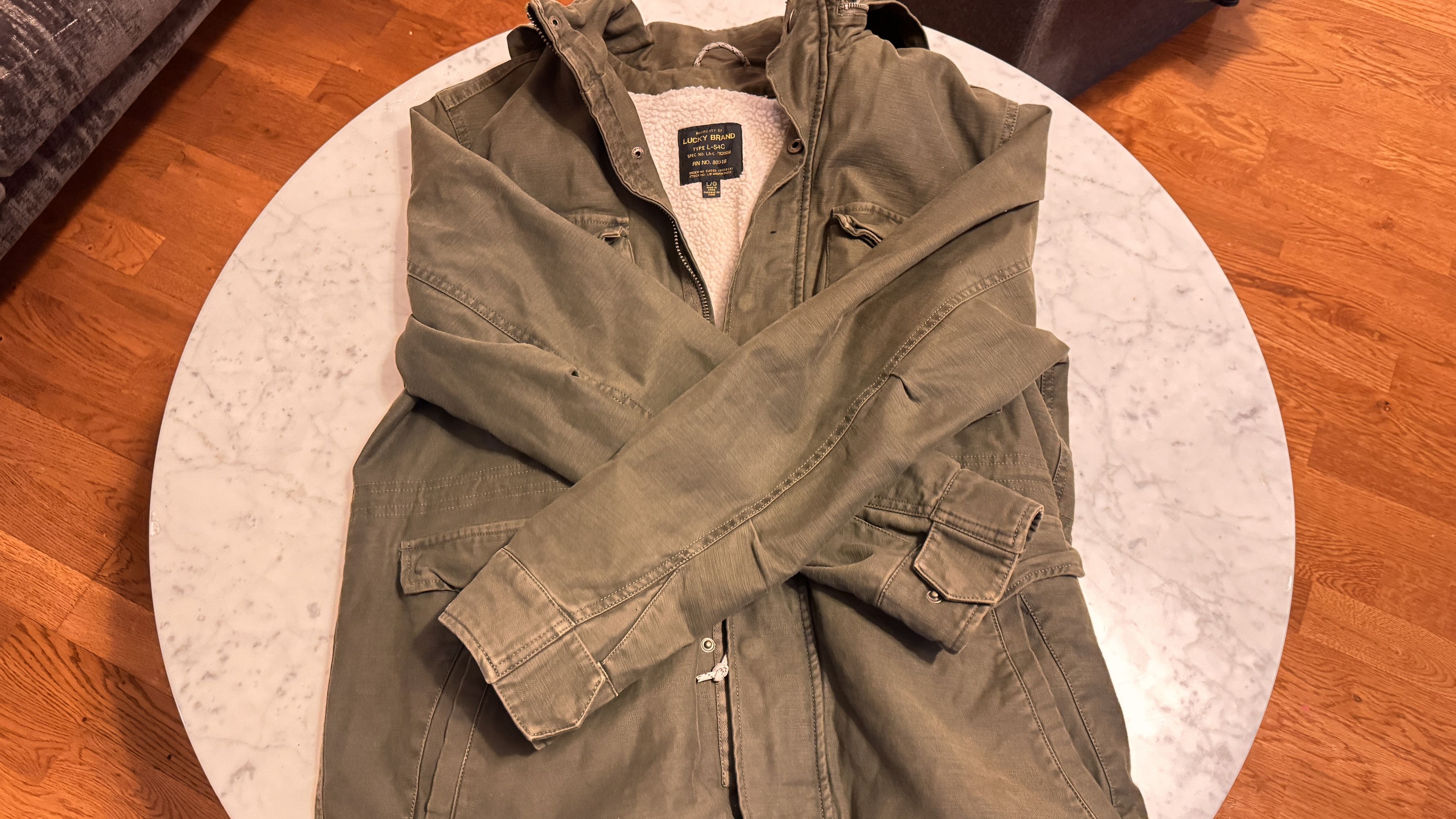 Lucky Brand Type L54-C Size US L / EU 52-54 / 3 - 3 Thumbnail