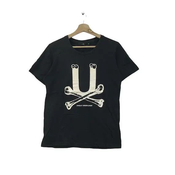 Undercover × Uniqlo Vtg UNDERCOVER x UNIQLO Jun Takahashi Skull Tee Shirt Size US S / EU 44-46 / 1 - 1 Thumbnail