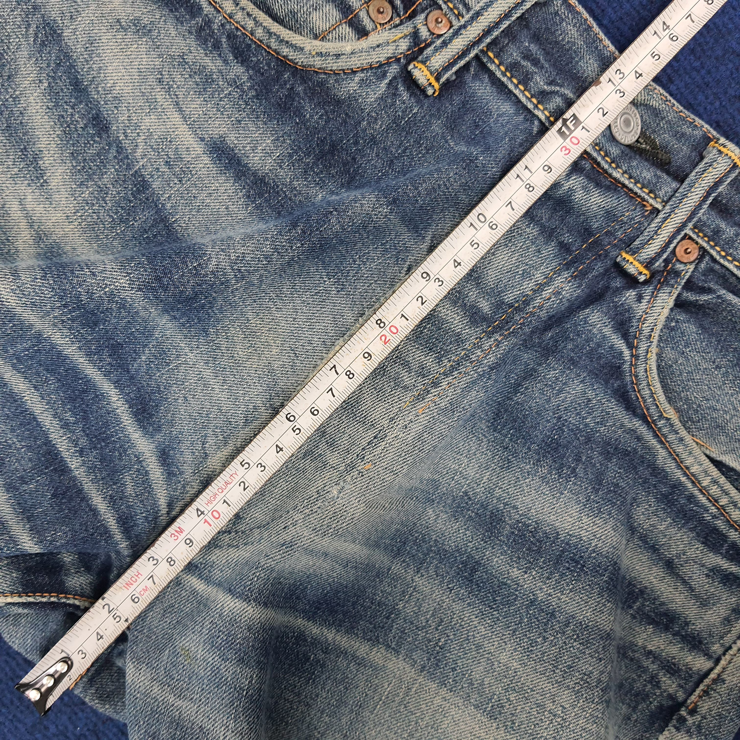 Evisu Vintage Evisu Salvadge Japan Brand Custom Daicock Jeans Size US 27 - 11 Thumbnail