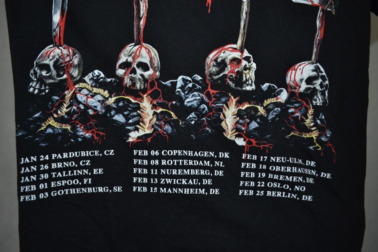 Band Tees × Vintage MANOWAR Crushing The Enemies Of Metal Anniversary Tour 2023 Size US L / EU 52-54 / 3 - 5 Thumbnail
