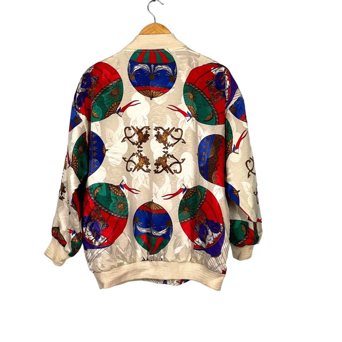Japanese Brand Vintage 90s Baroque Sensation Bomber Jacket Size ONE SIZE - 12 Thumbnail