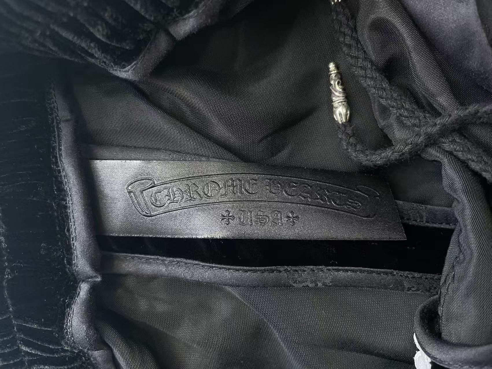 Chrome Hearts Chrome Hearts Embroidered Logo Patch Velvet Tracksuit Size M / US 6-8 / IT 42-44 - 18 Thumbnail