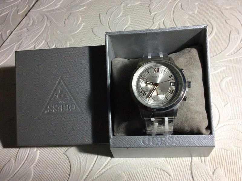 Guess Guess men's silver watch Size ONE SIZE - 2 Thumbnail