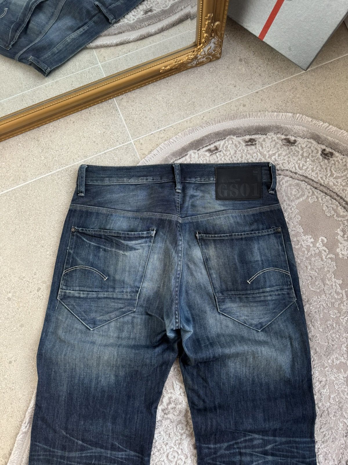G-Star Crazy Vintage G Star Raw Denim Jeans Y2K LGB Style Size US 32 / EU 48 - 2 Thumbnail