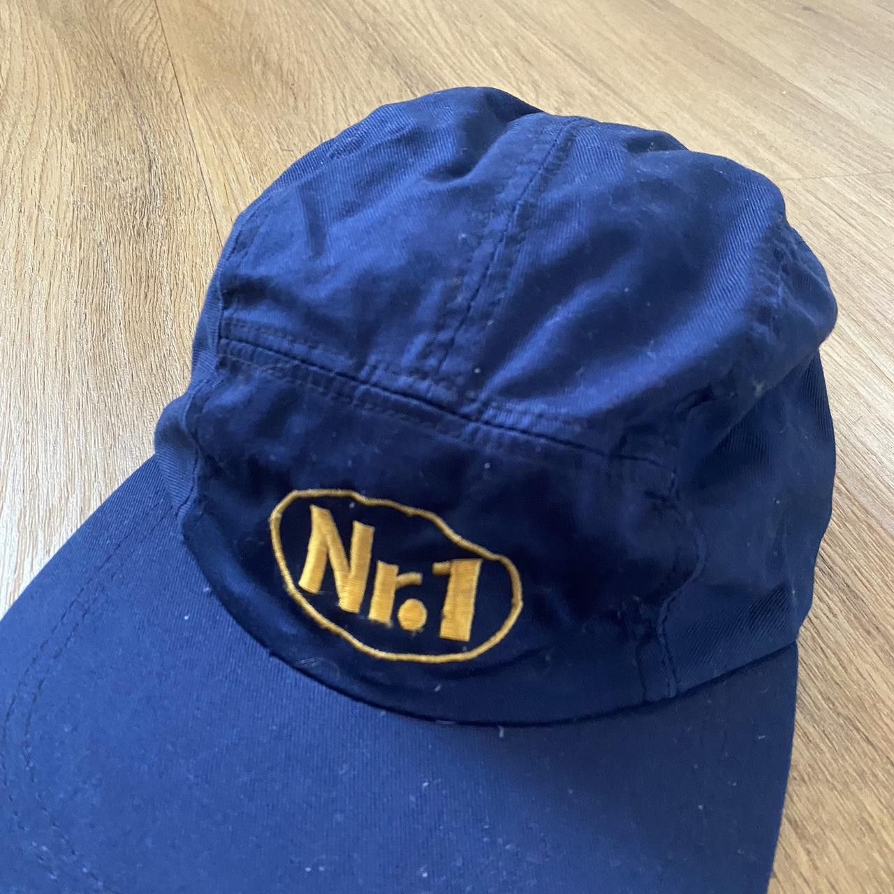 Other Blue cotton cap with gold logo Vintage y2k 2000s Size ONE SIZE - 3 Thumbnail