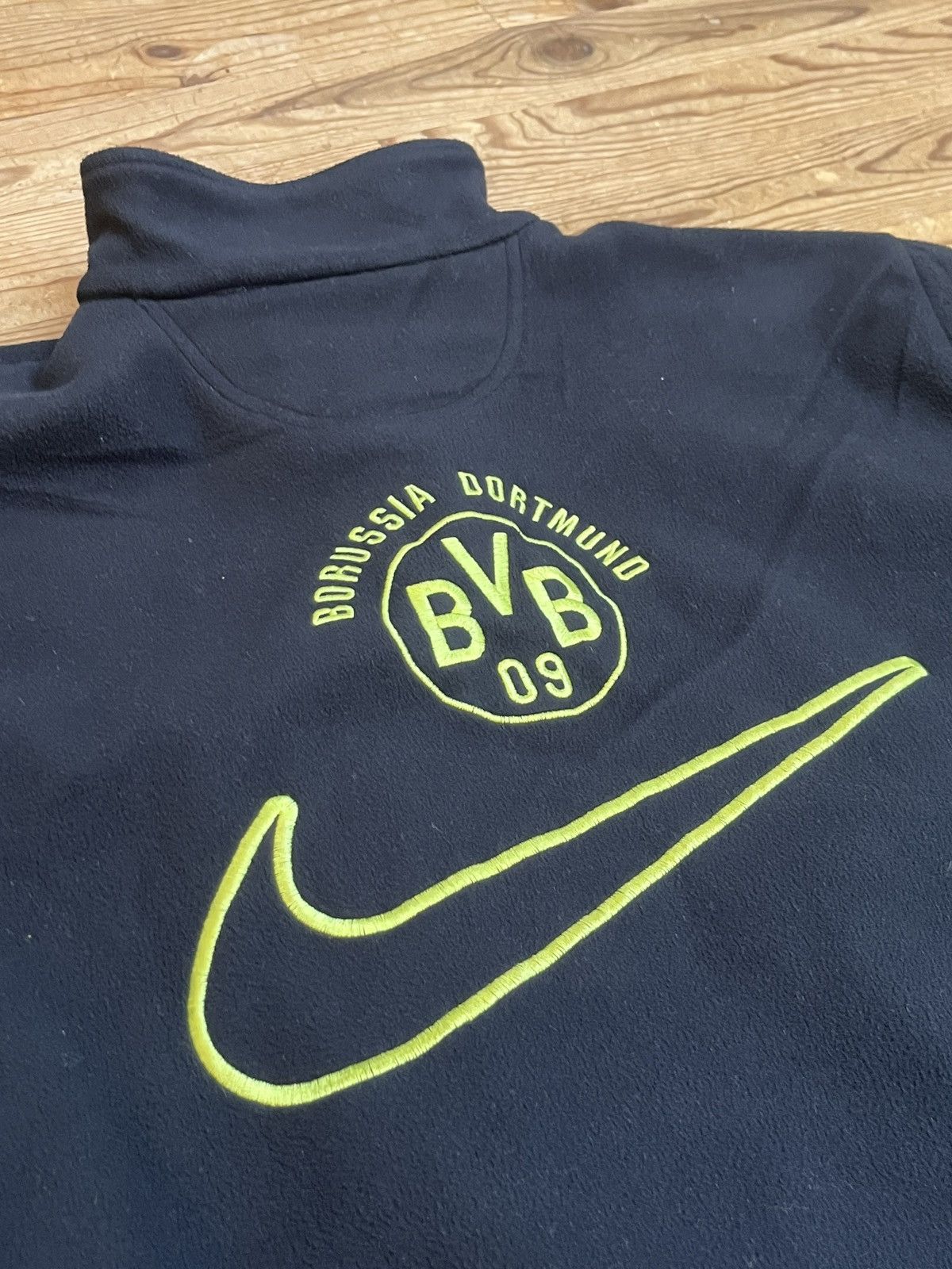 Nike × Vintage Borussia Dortmund Nike premier vintage polar fleece Size US M / EU 48-50 / 2 - 11 Thumbnail