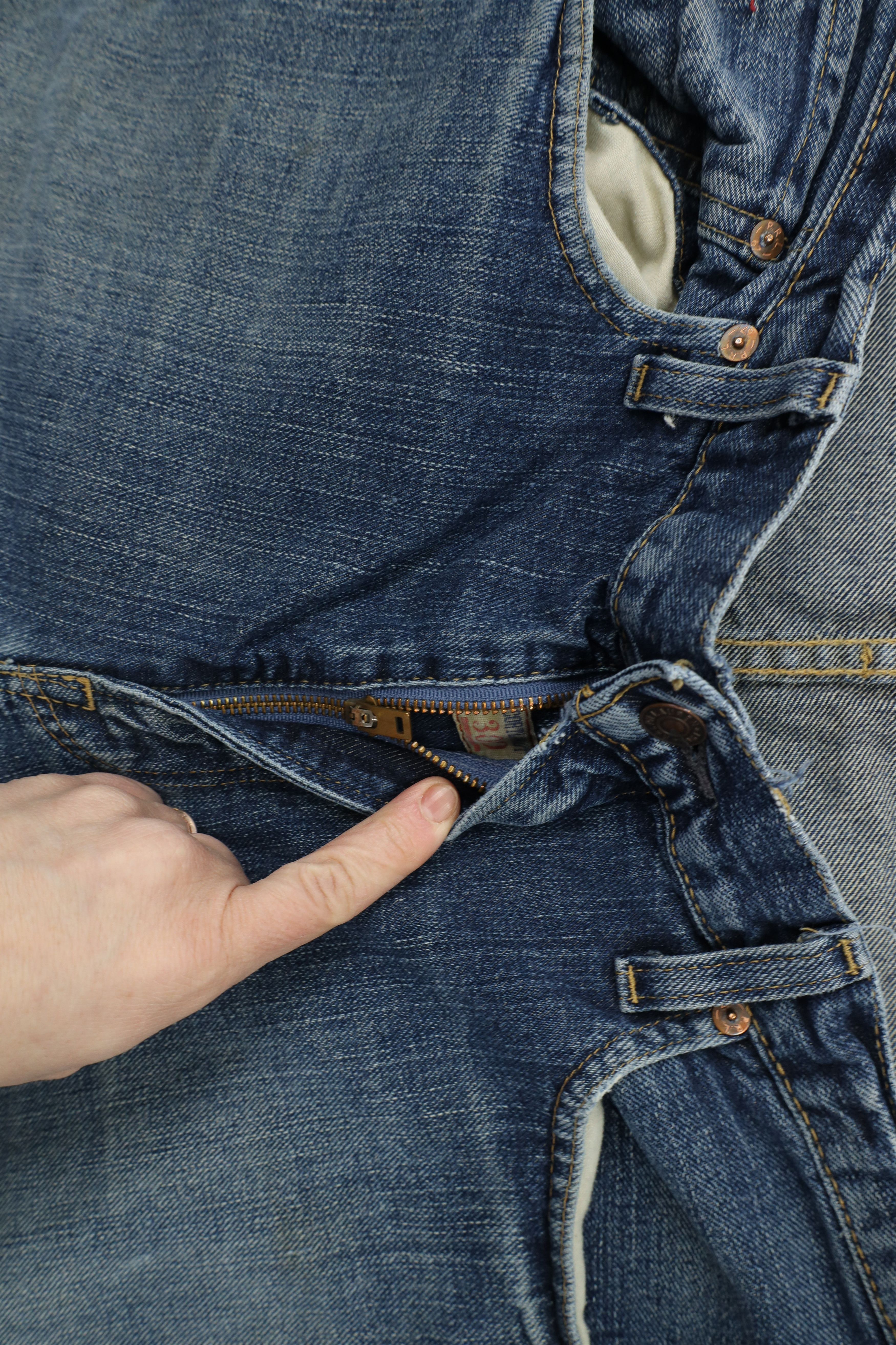 Ralph Lauren × Vintage Vintage Ralph Lauren Cortlandt Classic Straight Leg Jeans Size US 34 / EU 50 - 5 Thumbnail
