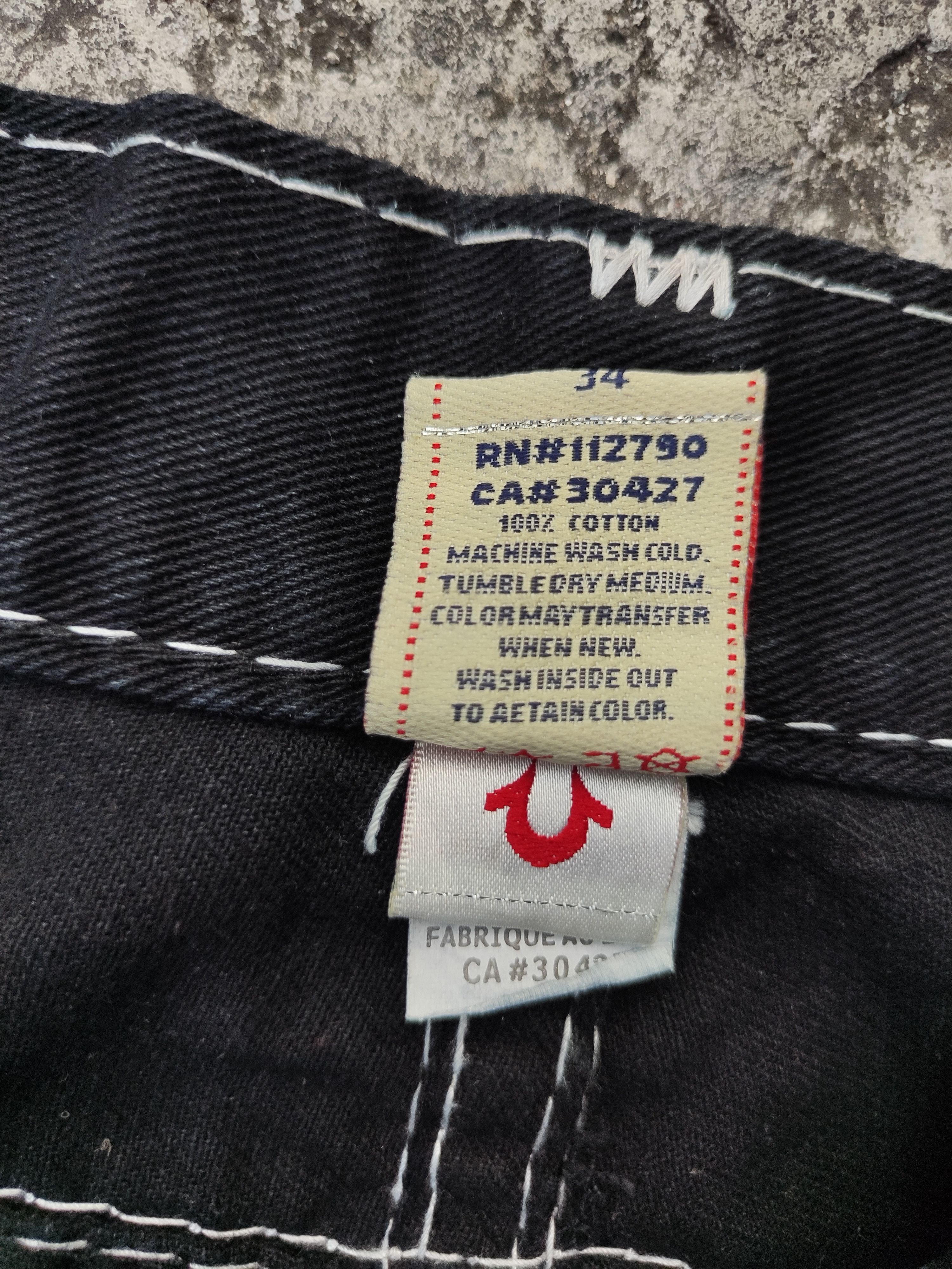 True Religion True Religion Joey Super T Size US 34 / EU 50 - 8 Thumbnail