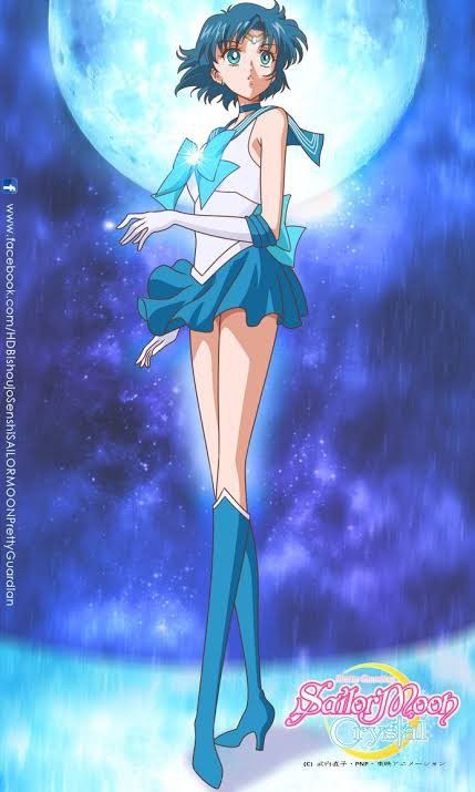 Anime Sailor Moon Crystal "Sailor Mercury" Tee Size US M / EU 48-50 / 2 - 13 Thumbnail