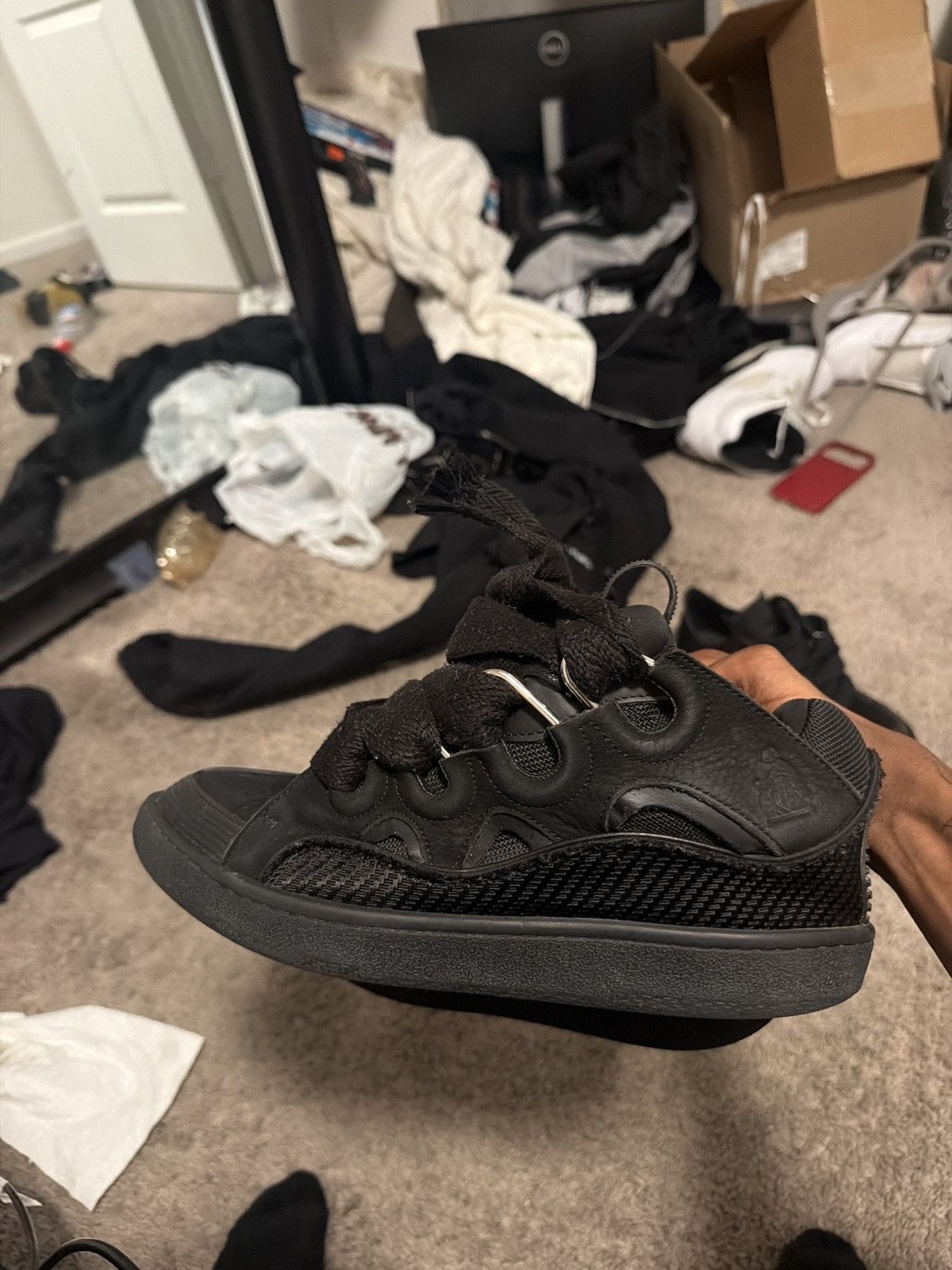 Black Lanvin Curb