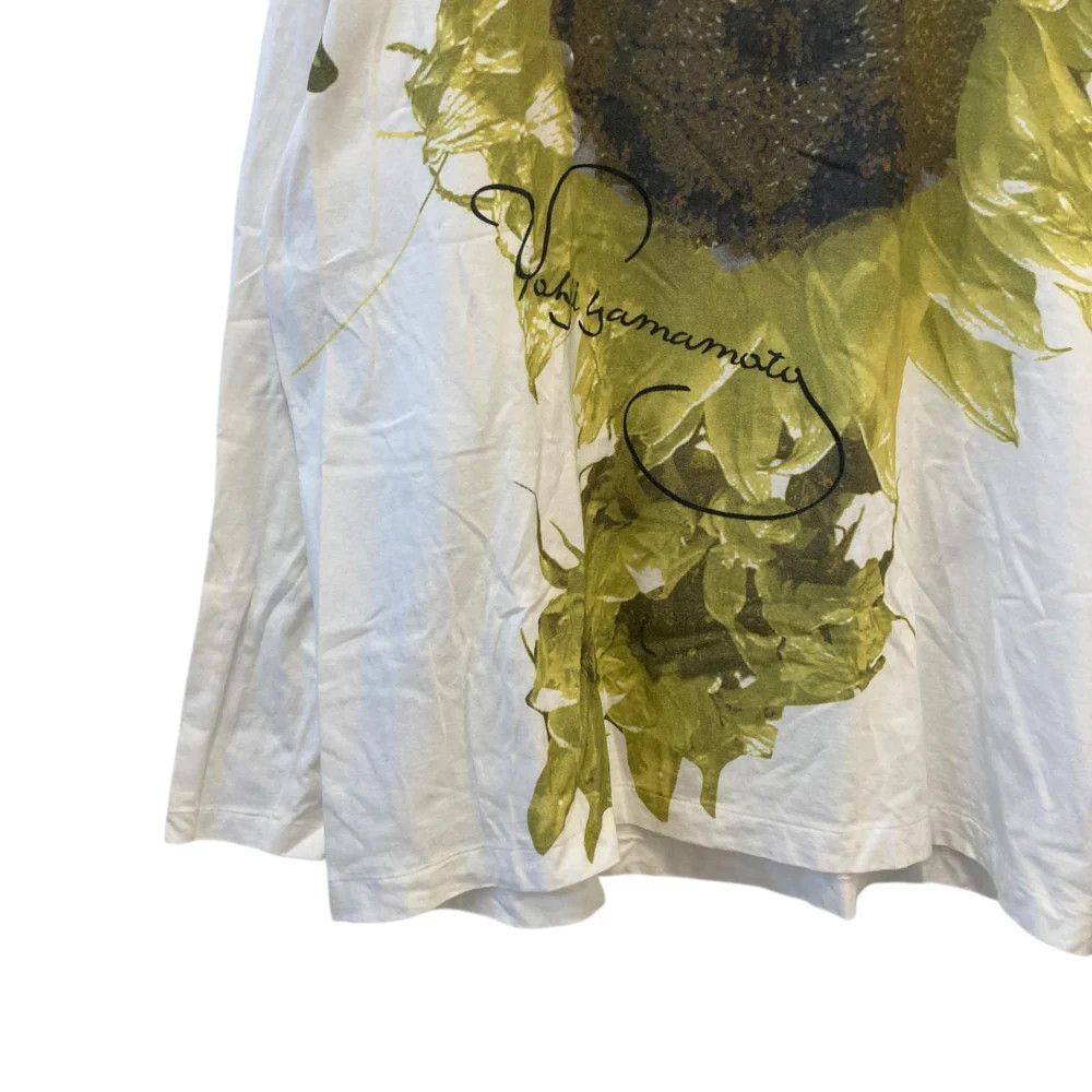 Yohji Yamamoto YOHJI YAMAMOTO // 22SS Flower Print Crew Neck T-Shirt Size US L / EU 52-54 / 3 - 4 Thumbnail