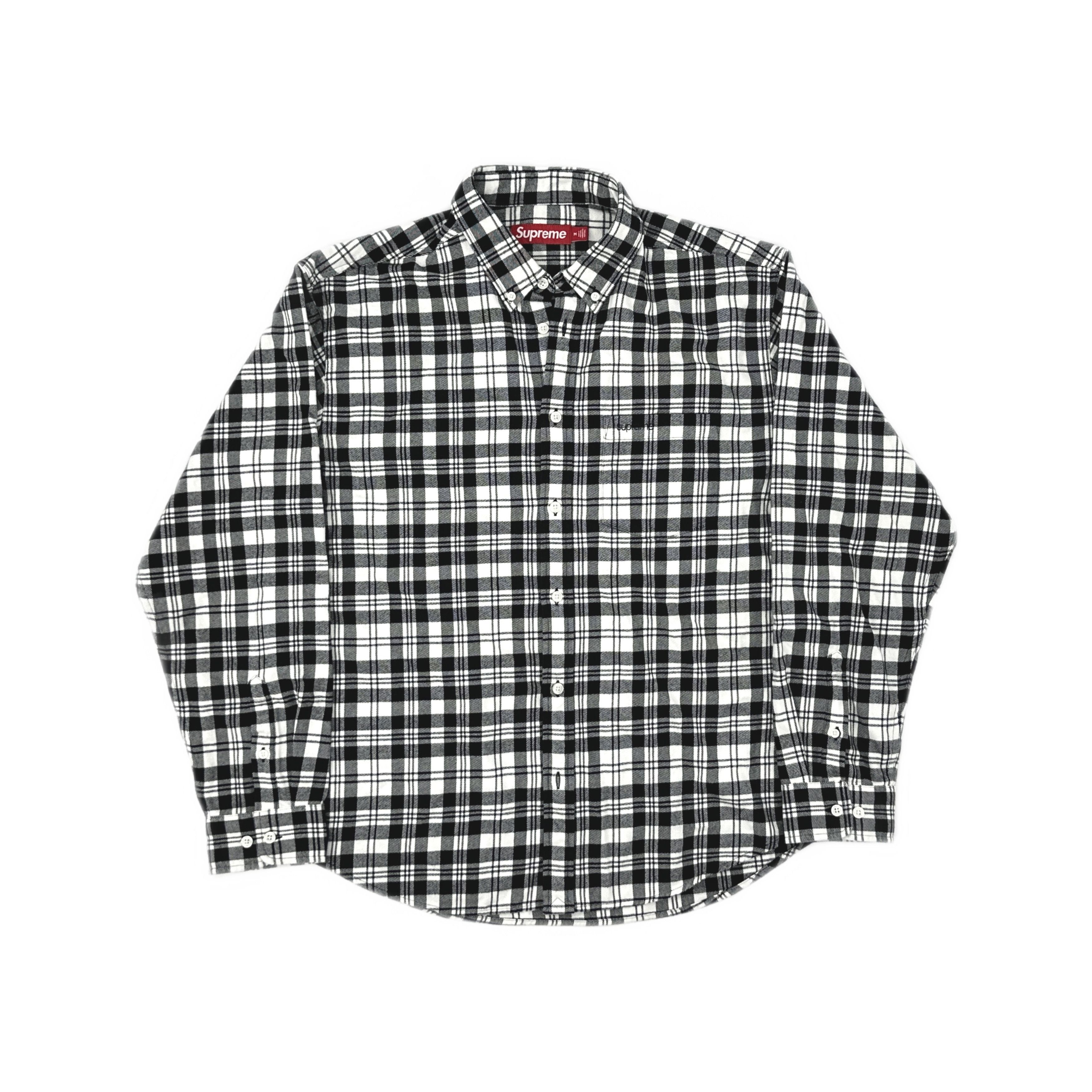 Supreme × Undercover Supreme Undercover Flannel Shirt Grey Plaid